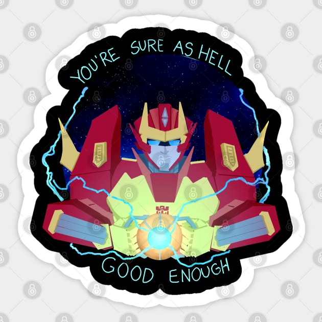 encouraging rodders Sticker by inkpocket